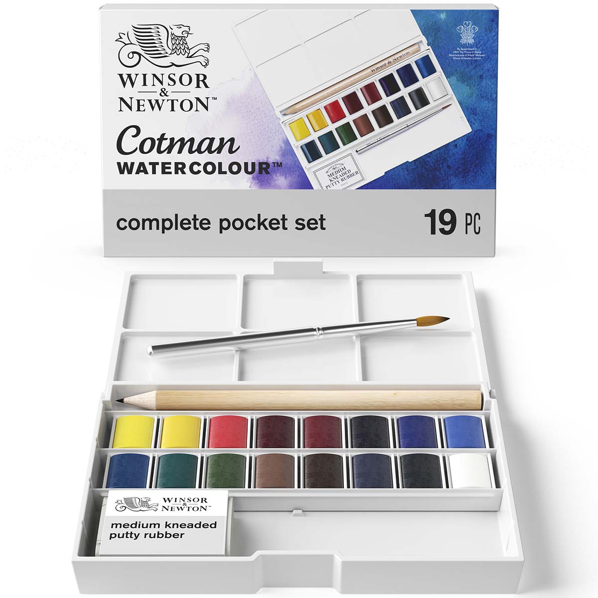 Winsor & Newton Cotman Watercolours Deluxe Sketchers' Pocket Box - Winsor & Newton at DRK Crafts