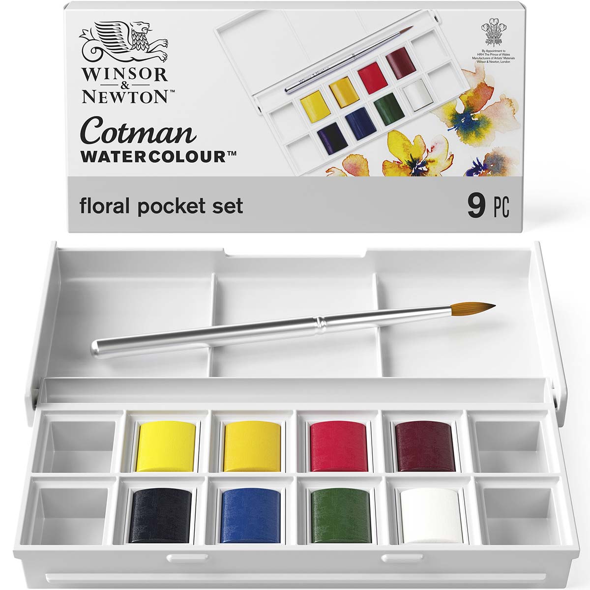 Winsor & Newton Cotman Watercolour Pocket Set - Floral - Winsor & Newton at DRK Crafts
