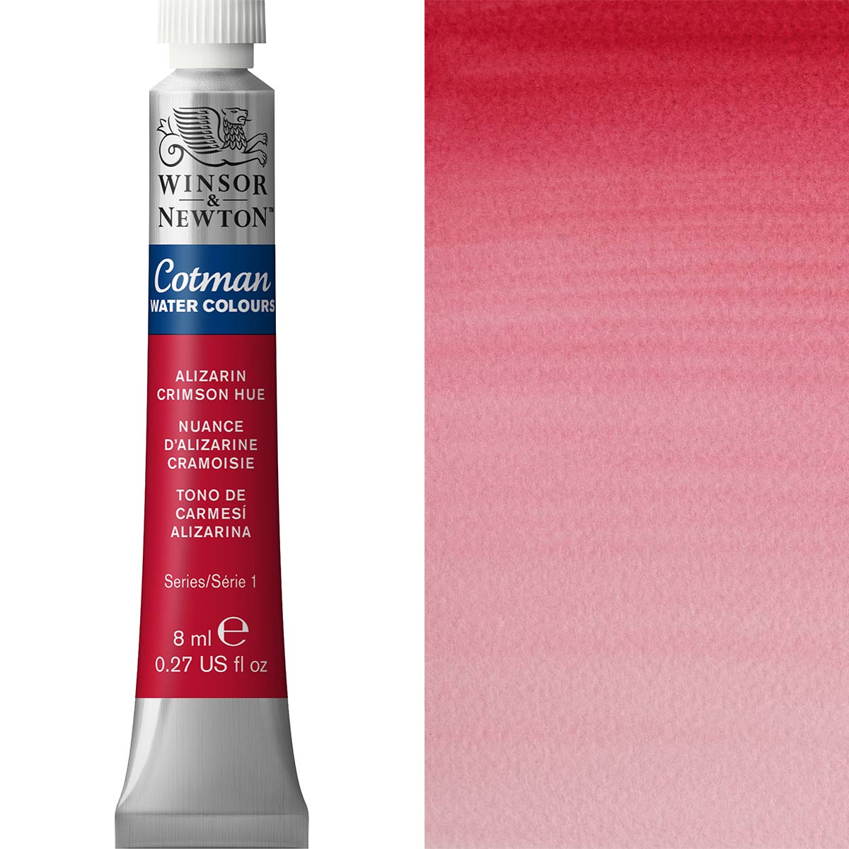 Winsor & Newton Cotman Watercolour 8ml - Alizarin Crimson Hue - Winsor & Newton at DRK Crafts