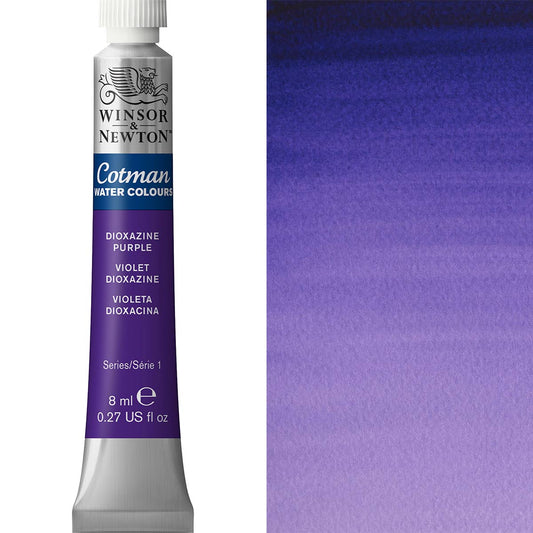Winsor & Newton Cotman Watercolour 8ml - Dioxazine Violet - Winsor & Newton at DRK Crafts