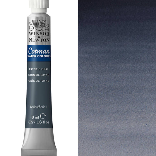 Winsor & Newton Cotman Watercolour 8ml - Payne's Gray - Winsor & Newton at DRK Crafts