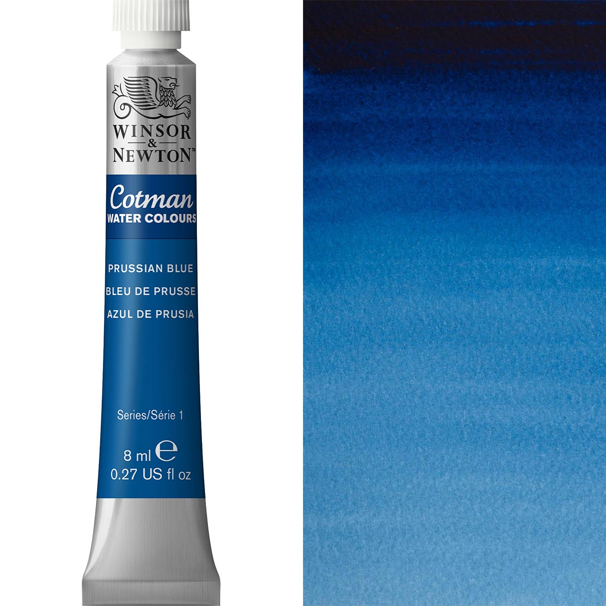 Winsor & Newton Cotman Watercolour 8ml - Prussian Blue - Winsor & Newton at DRK Crafts
