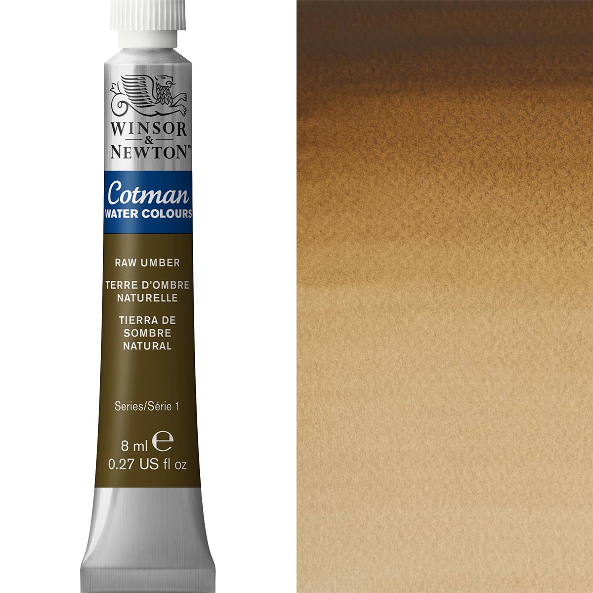 Winsor & Newton Cotman Watercolour 8ml - Raw Umber - Winsor & Newton at DRK Crafts