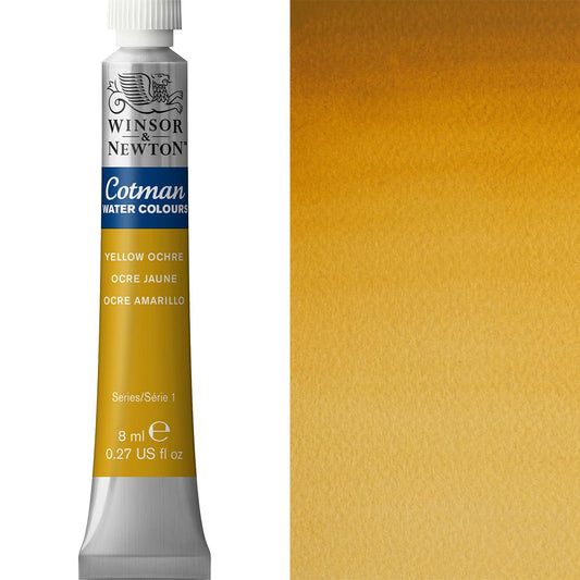 Winsor & Newton Cotman Watercolour 8ml - Yellow Ochre - Winsor & Newton at DRK Crafts