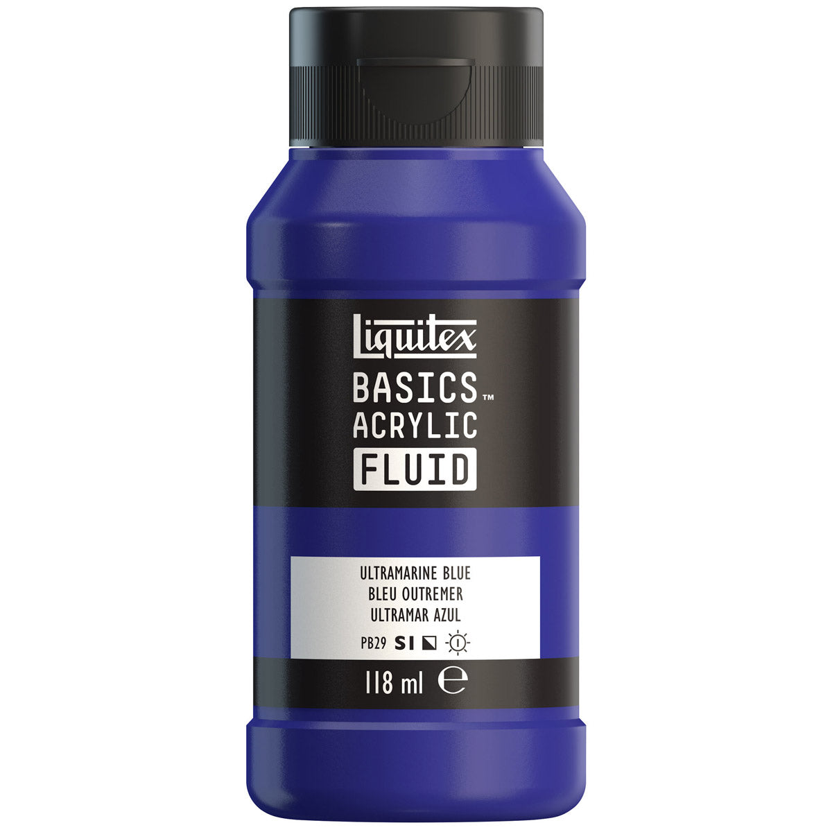 Liquitex Basics Acrylic Fluid - Ultramarine Blue S1