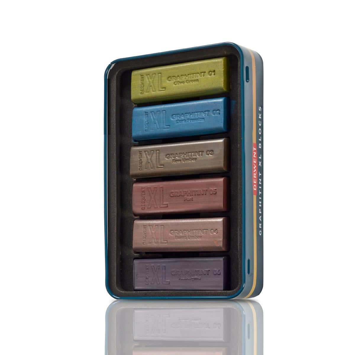 Derwent Graphitint XL Blocks Tin (6)