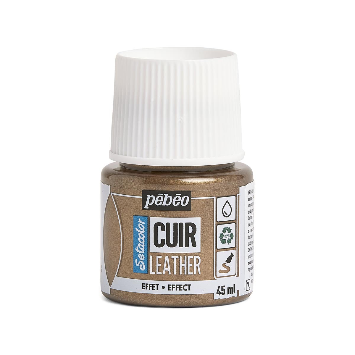 Pebeo Setacolor Leather - Metal Bronze (45ml)
