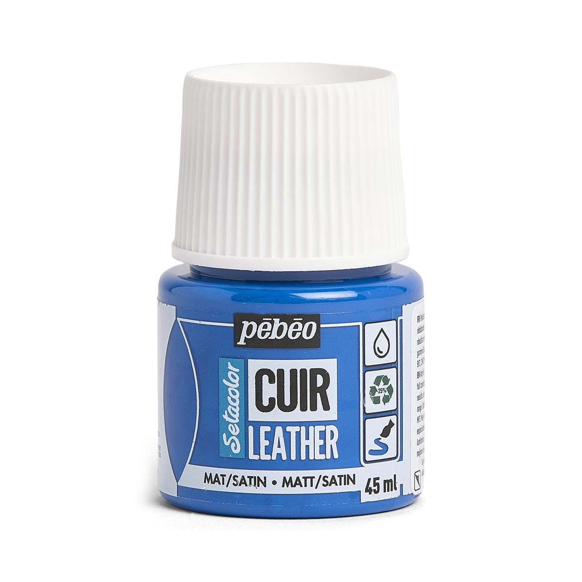 Pebeo Setacolor Leather - Ocean Blue (45ml)