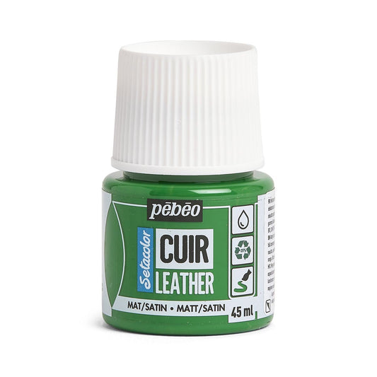 Pebeo Setacolor Leather - Cactus Green (45ml)
