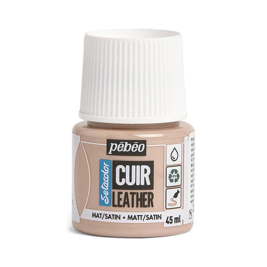 Pebeo Setacolor Leather - Taupe (45ml)