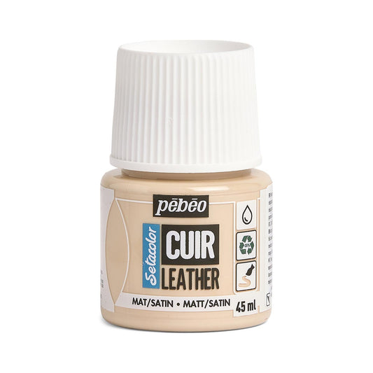 Pebeo Setacolor Leather - Pink Beige (45ml)