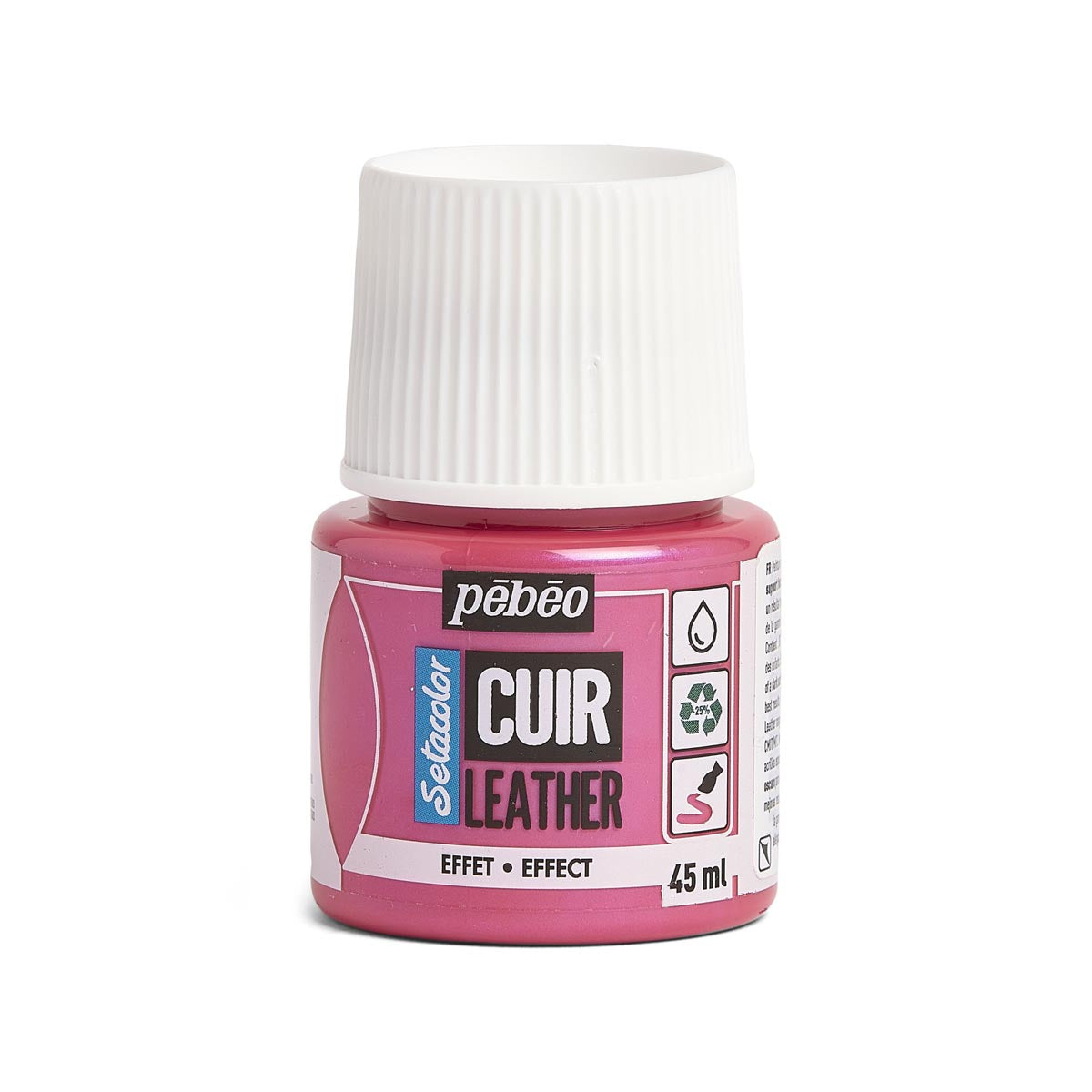 Pebeo Setacolor Leather - Duochrome Pink/Blue (45ml)
