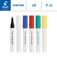 Pilot Pintor Fine Tip Paint Marker 6 Pack Classic