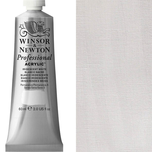 Winsor & Newton Professional Acrylic 60ml Iridescent White - Winsor & Newton at DRK Crafts