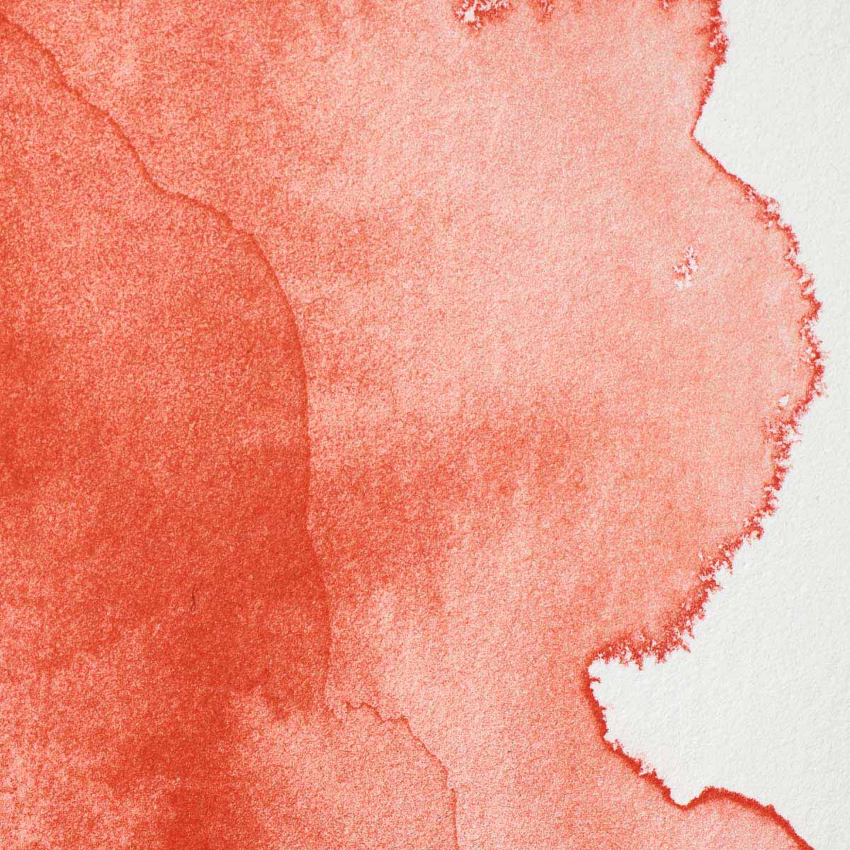 Winsor & Newton Cadmium FREE Scarlet Half Pan - S4 Professional Watercolour - Winsor & Newton at DRK Crafts