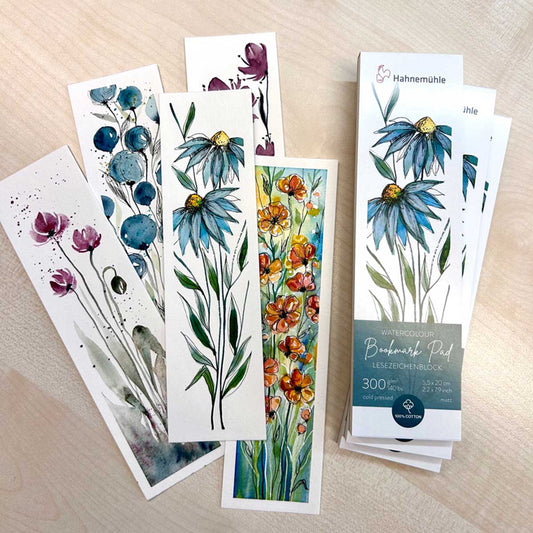 Hahnemuhle Expression Bookmark – 5.5 x 20cm – 15 Sheets