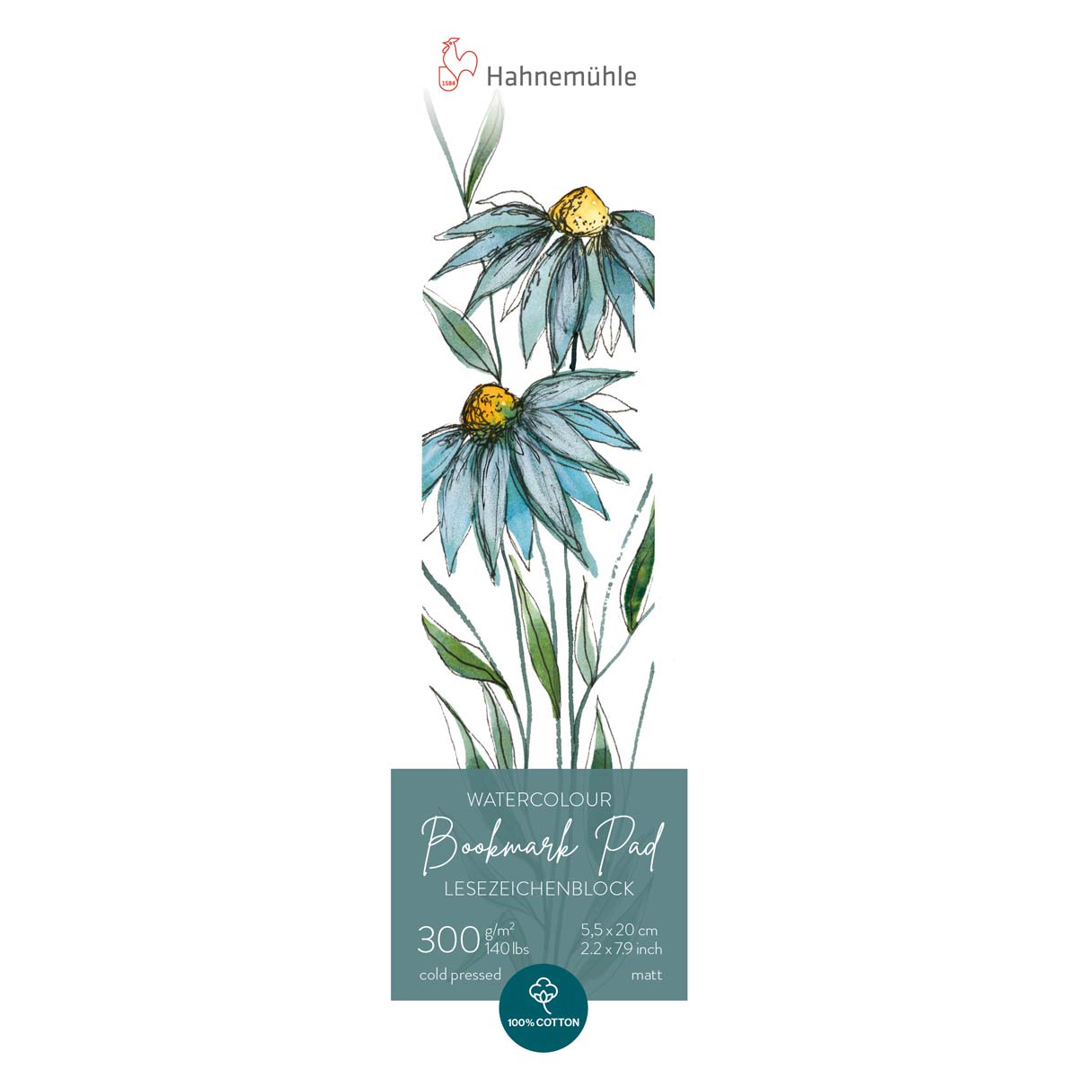 Hahnemuhle Expression Bookmark – 5.5 x 20cm – 15 Sheets