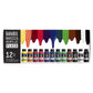 Liquitex Basics Acrylic Fluid Set 12 x 118ml Acrylic Paint