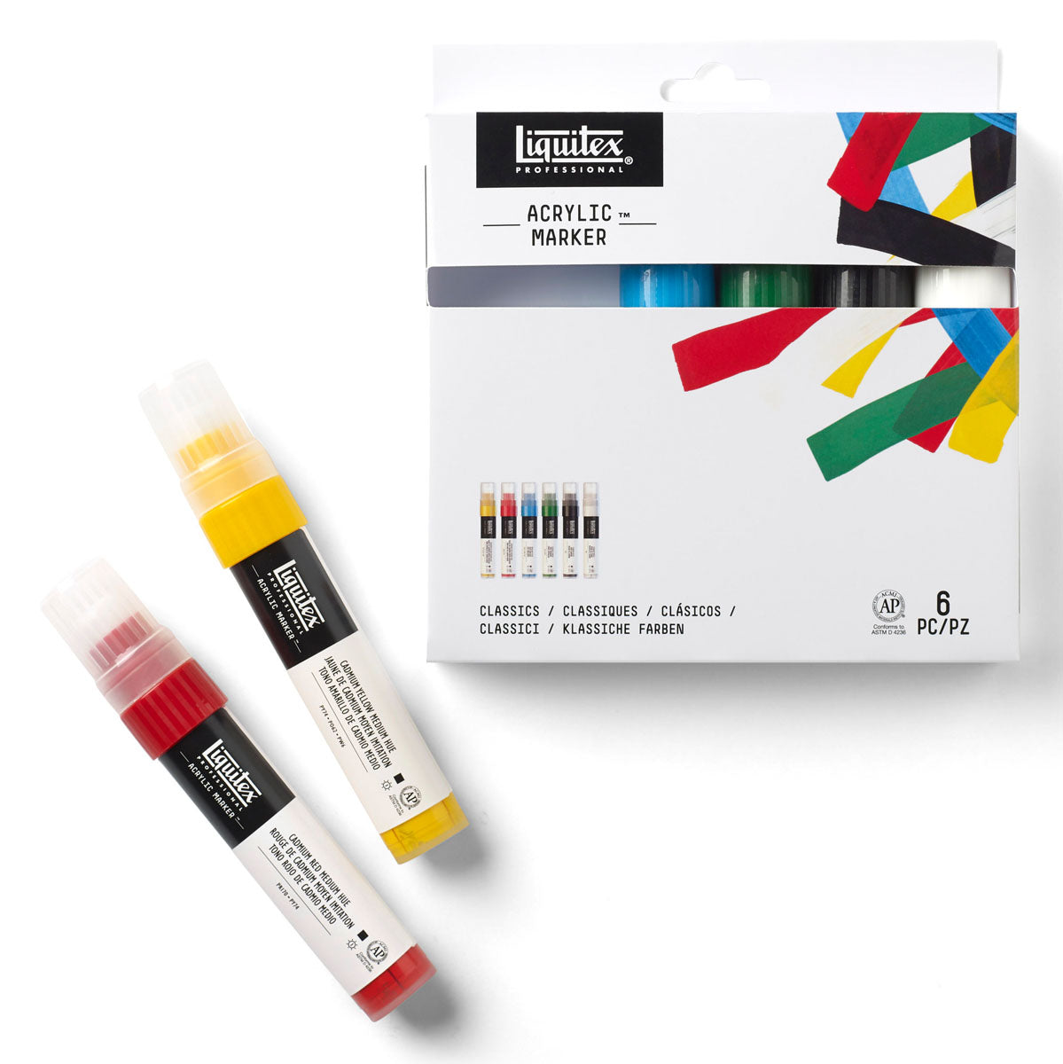 Liquitex Wide Nib Marker Set