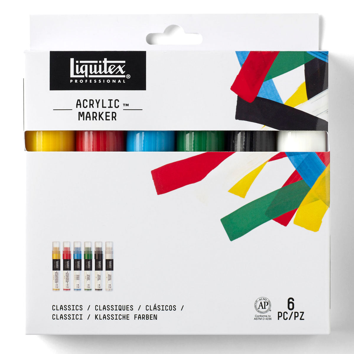 Liquitex Wide Nib Marker Set