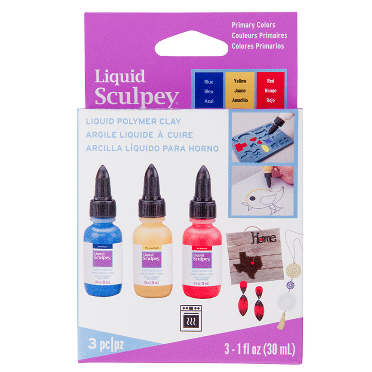 Liquid Sculpey® Multi-Pack Primary