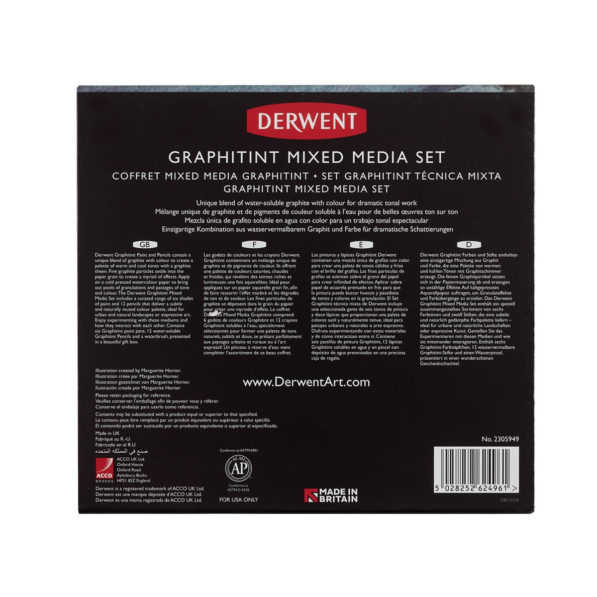 Derwent Graphitint Mixed Media Set