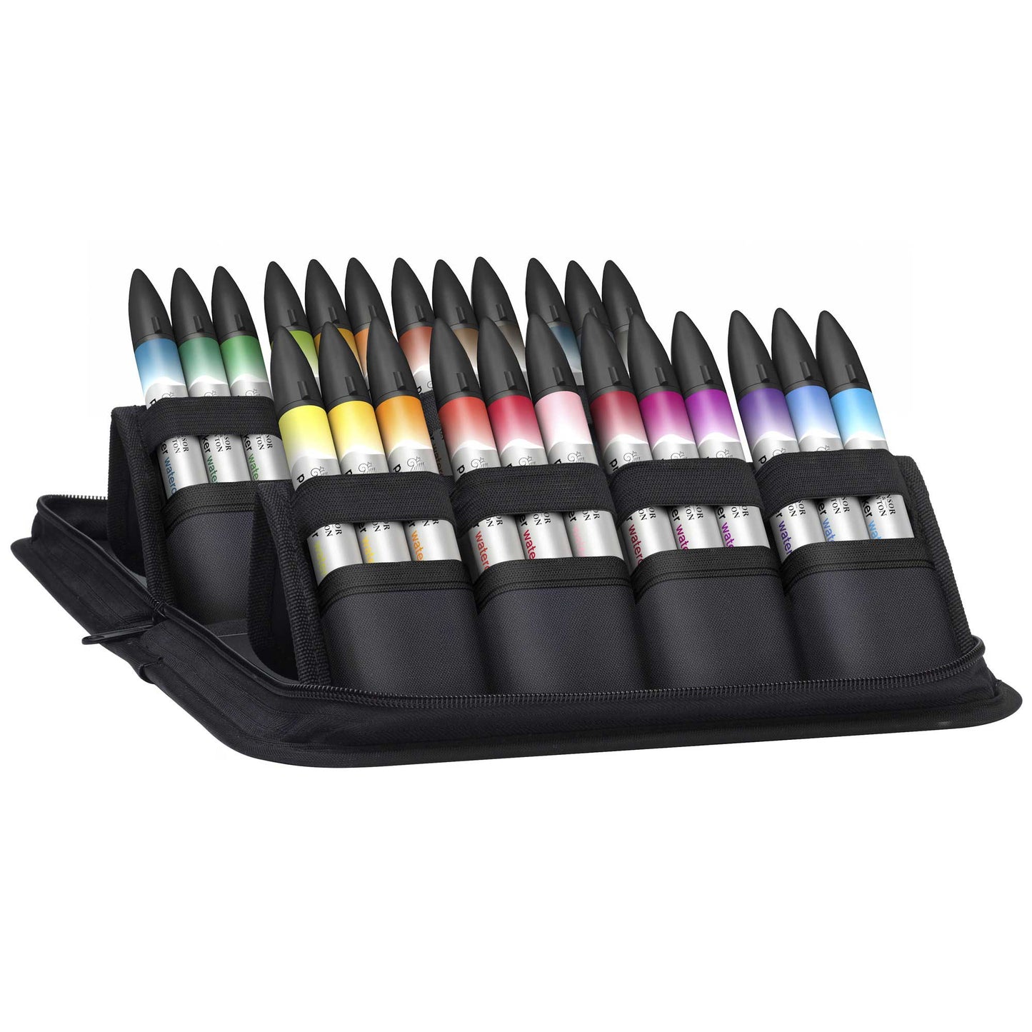 Winsor & Newton Promarker Watercolour - Wallet of 24 - Winsor & Newton at DRK Crafts