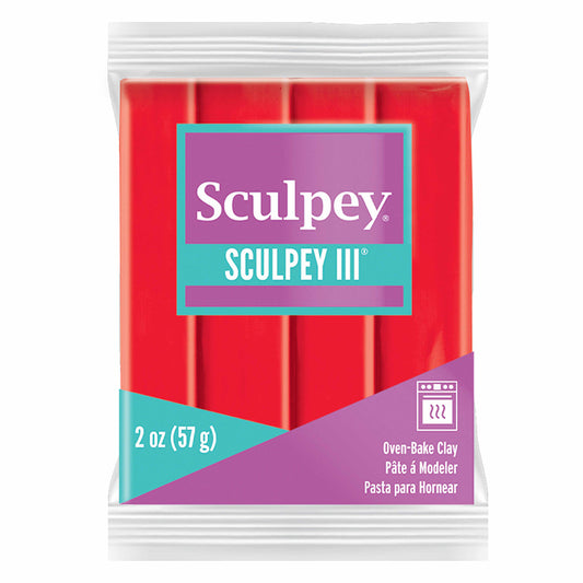 Sculpey 2Oz Red Hot Red