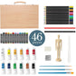 Elements Mixed Media Wooden Box set - 46 pieces in wooden box – Art & Craft Essential
