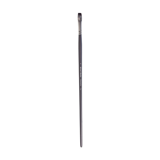 Elements Synthetic Brush LH Flat 4 – Art & Craft Essential