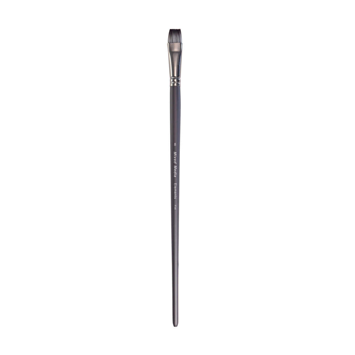 Elements Synthetic Brush LH Flat 8 – Premium Artist Brush Set