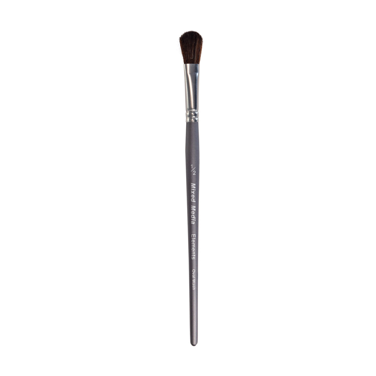 Elements Synthetic Brush SH Oval Wash 1/2 Inch – Art & Craft Essential