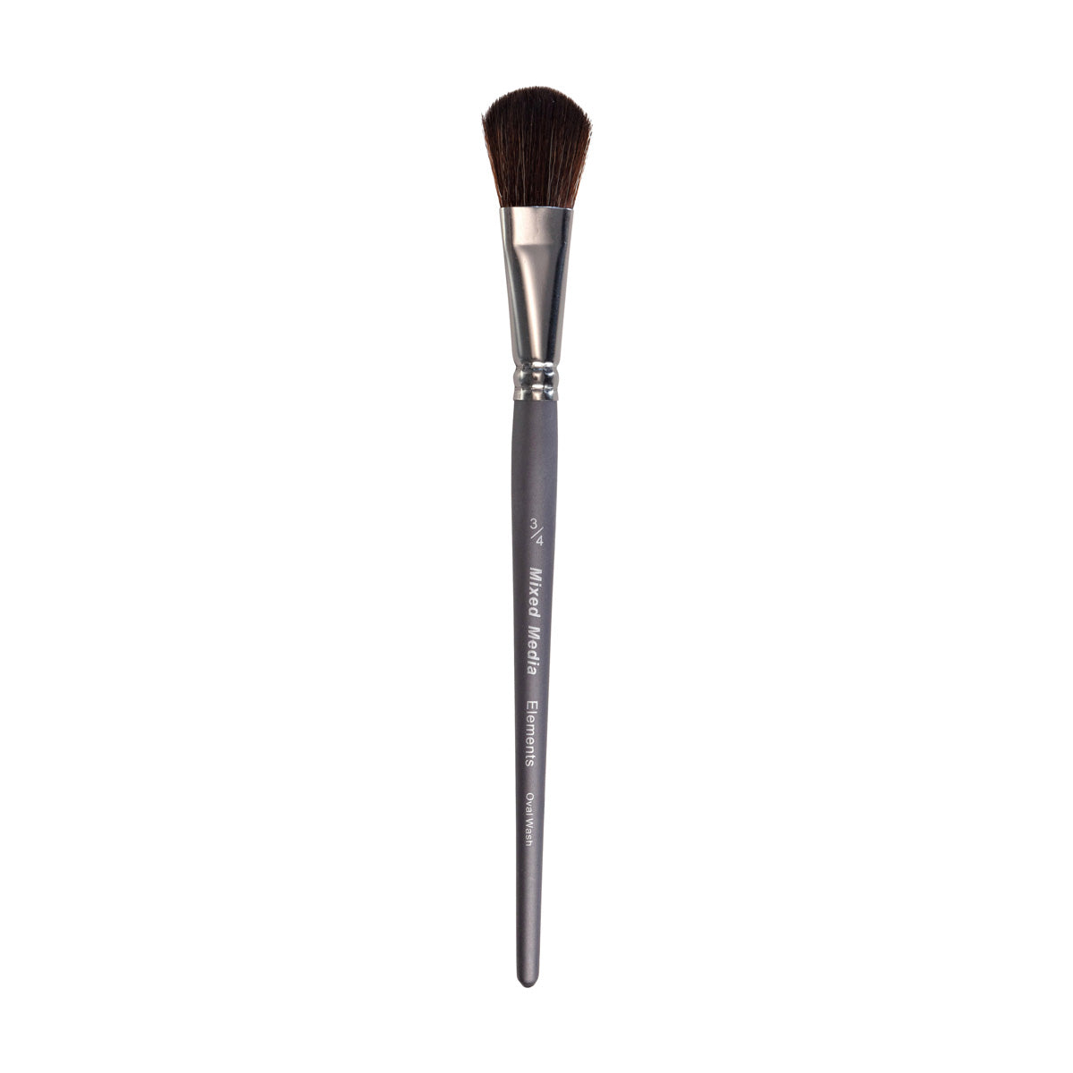 Elements Synthetic Brush SH Oval Wash 3/4 Inch – Art & Craft Essential