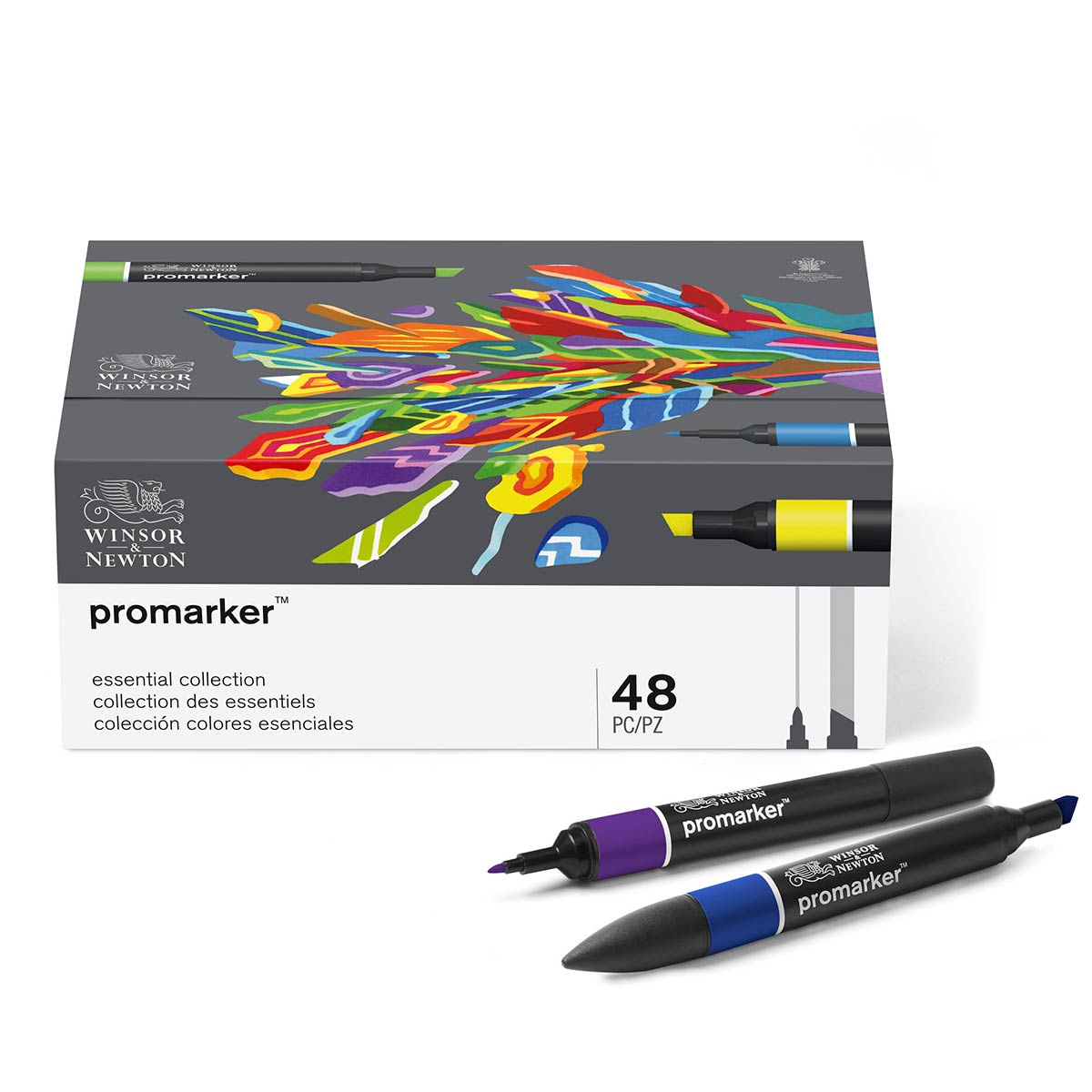 Winsor & Newton Promarker 48 Set - Essential Collection - Winsor & Newton at DRK Crafts