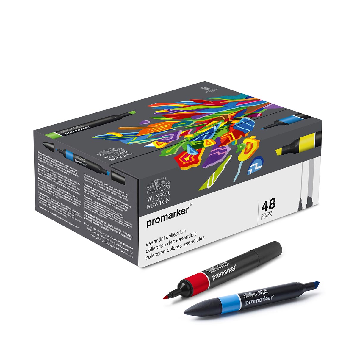 Winsor & Newton Promarker 48 Set - Essential Collection - Winsor & Newton at DRK Crafts