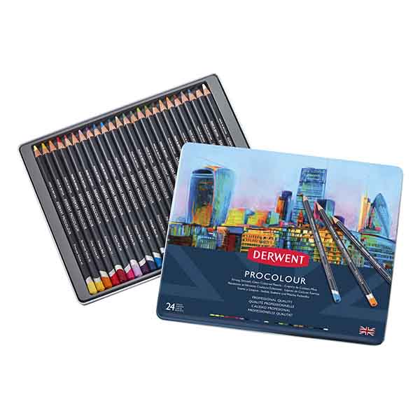 Derwent Procolour (24 pack) Tin