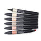 Winsor & Newton Promarker 6 Set - Skin Tones Set 1 - Winsor & Newton at DRK Crafts