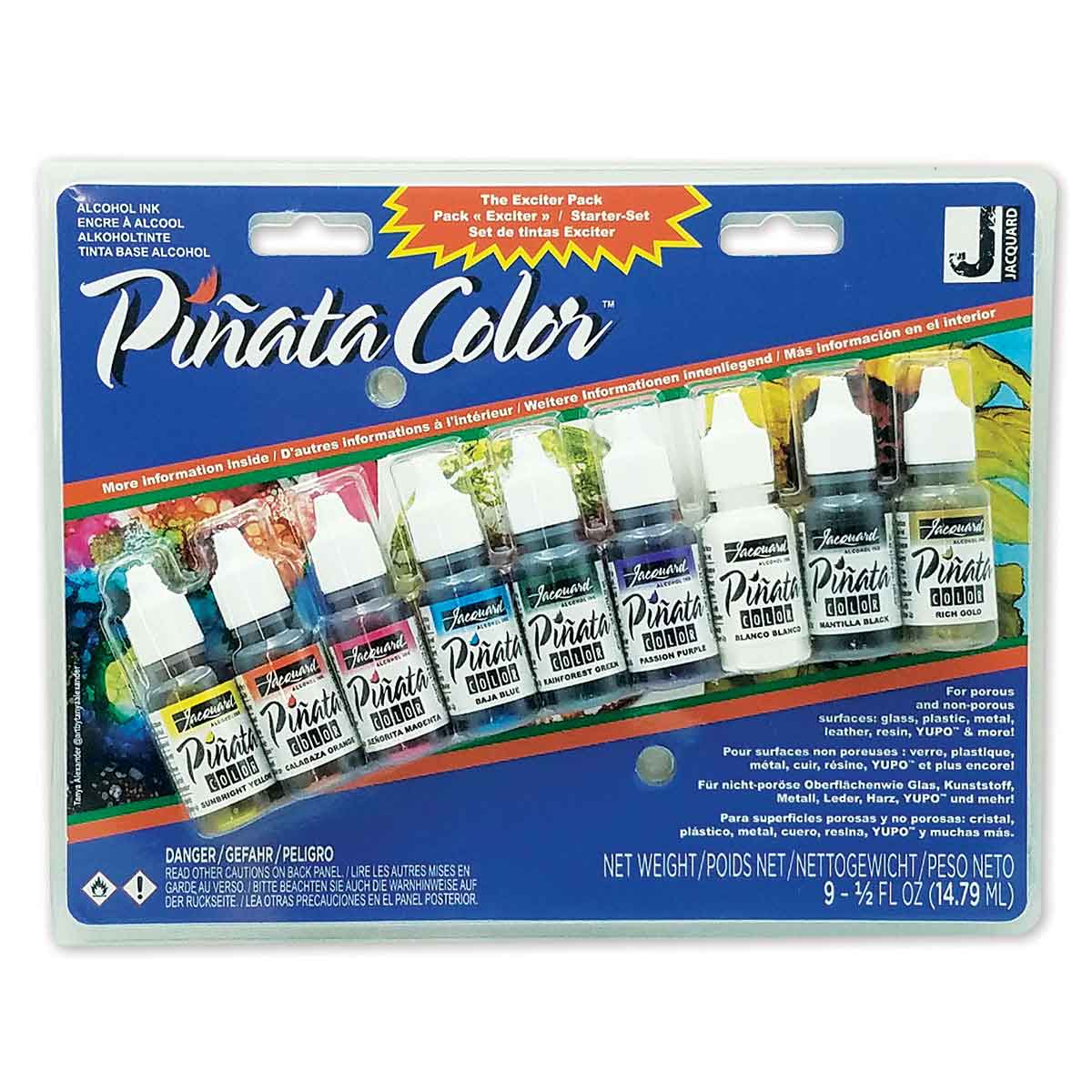 Jacquard Piñata Alcohol Ink Exciter Pack - additional product image - Alcohol Ink by Jacquard