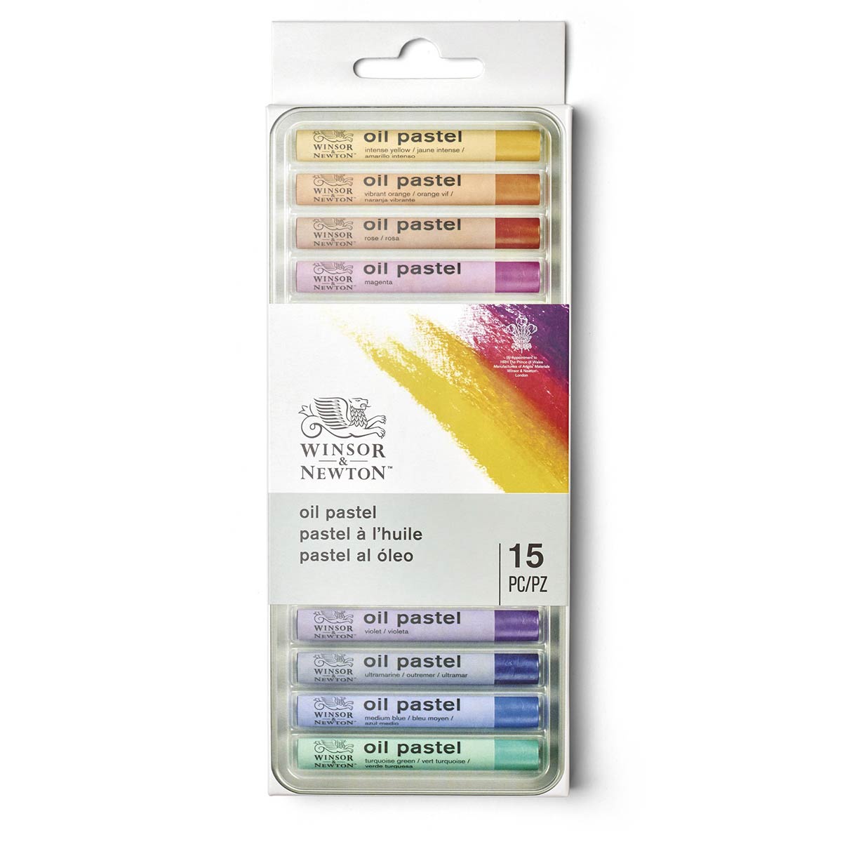 Winsor & Newton Fine Artists Oil Pastels Pack of 15 - Winsor & Newton at DRK Crafts