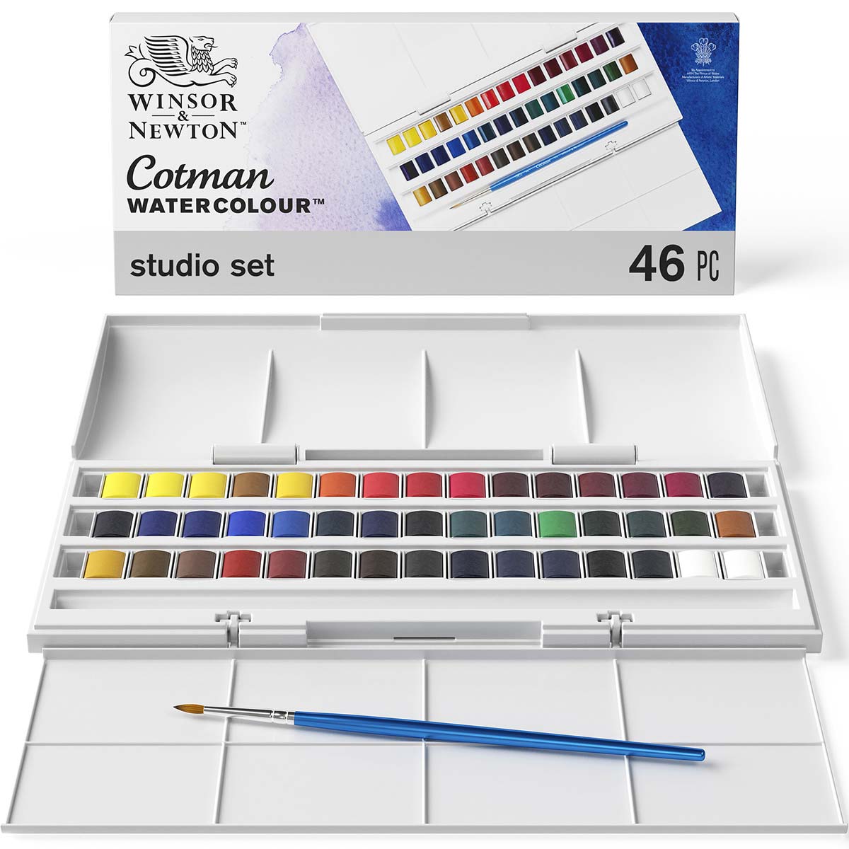 Winsor & Newton Cotman Watercolours Studio Set - 45 s - Winsor & Newton at DRK Crafts