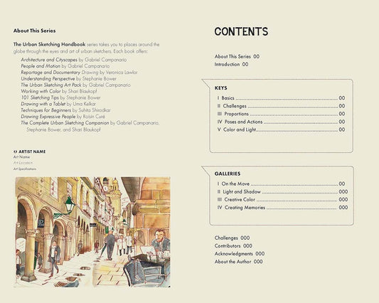 Urban Sketching Hndbk: Drawing Expressive People