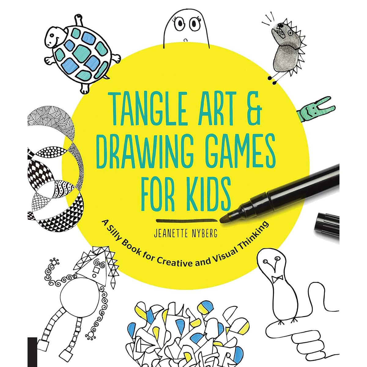 Walter Foster Tangle Art and Drawing Games for Kids