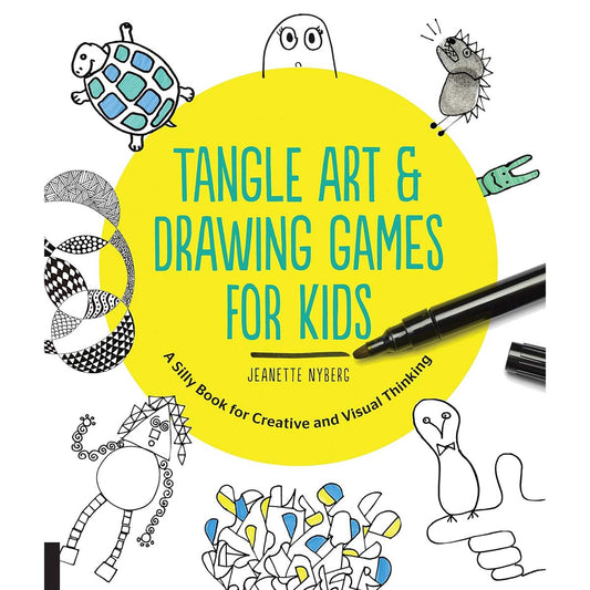 Walter Foster Tangle Art and Drawing Games for Kids