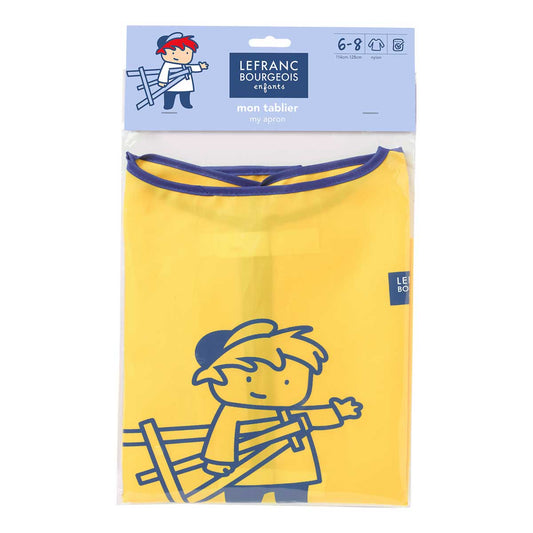 Lefranc Bourgeois Little Artists Apron Yellow Plastic (6-8yrs)
