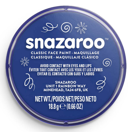 Snazaroo Face Paint 18ml Classic Royal Blue