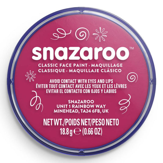 Snazaroo Face Paint 18ml Classic Fuchsia Pink