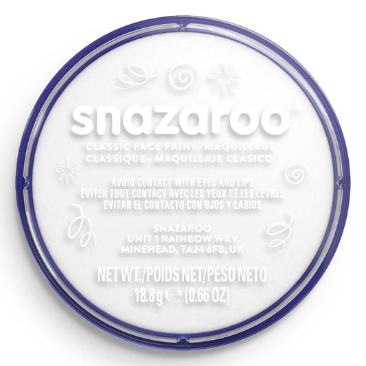 Snazaroo Face Paint 18ml Classic White