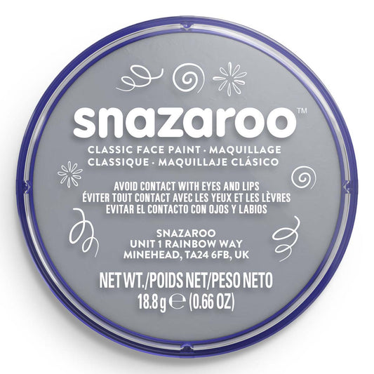 Snazaroo Face Paint 18ml Classic Dark Grey