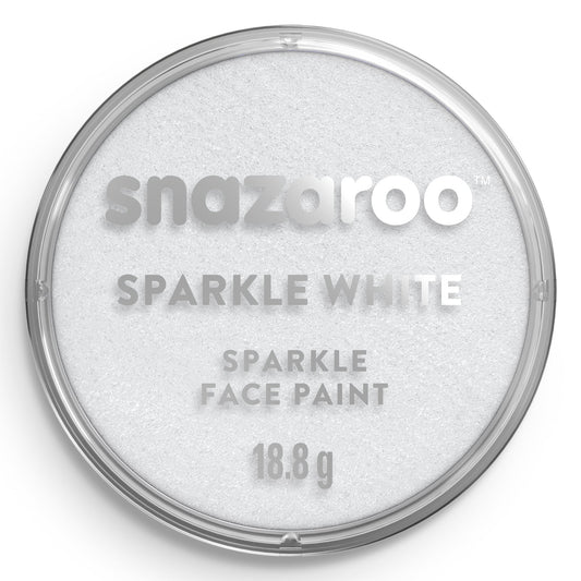 Snazaroo Face Paint 18ml Sparkle White
