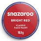 Snazaroo Face Paint 18ml Classic Bright Red